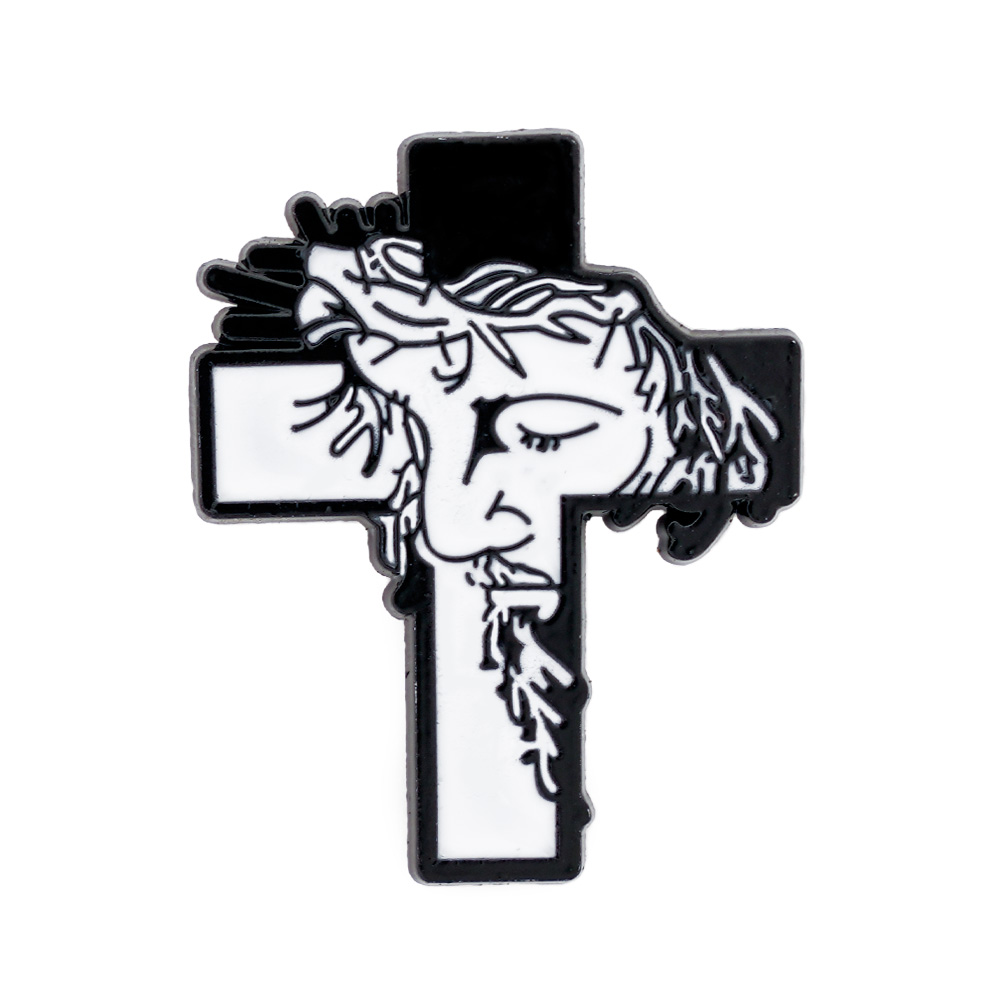 Classic Style Cross Metal Unisex Brooches display picture 3