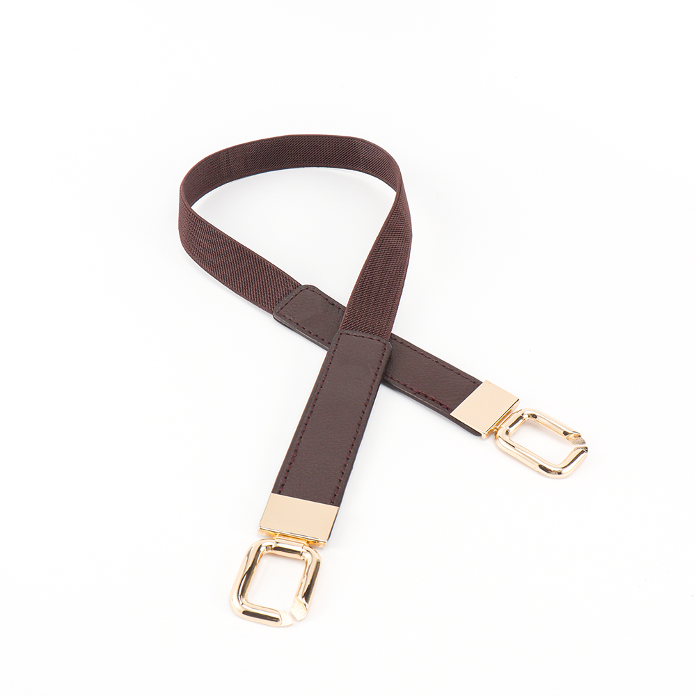 Classic Style Solid Color Alloy Women's Leather Belts display picture 9
