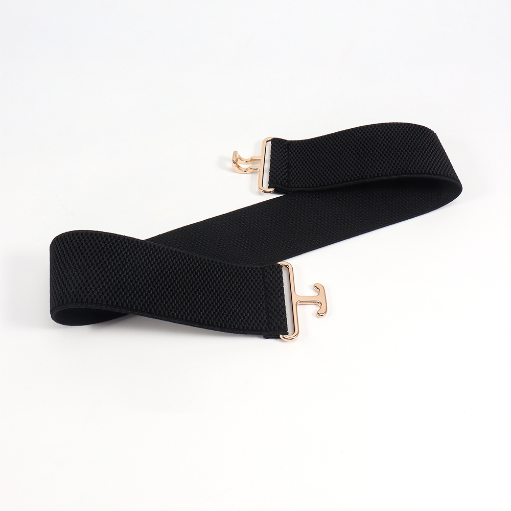 Vacation Formal Simple Style Color Block Alloy Buckle Women's Woven Belts display picture 7
