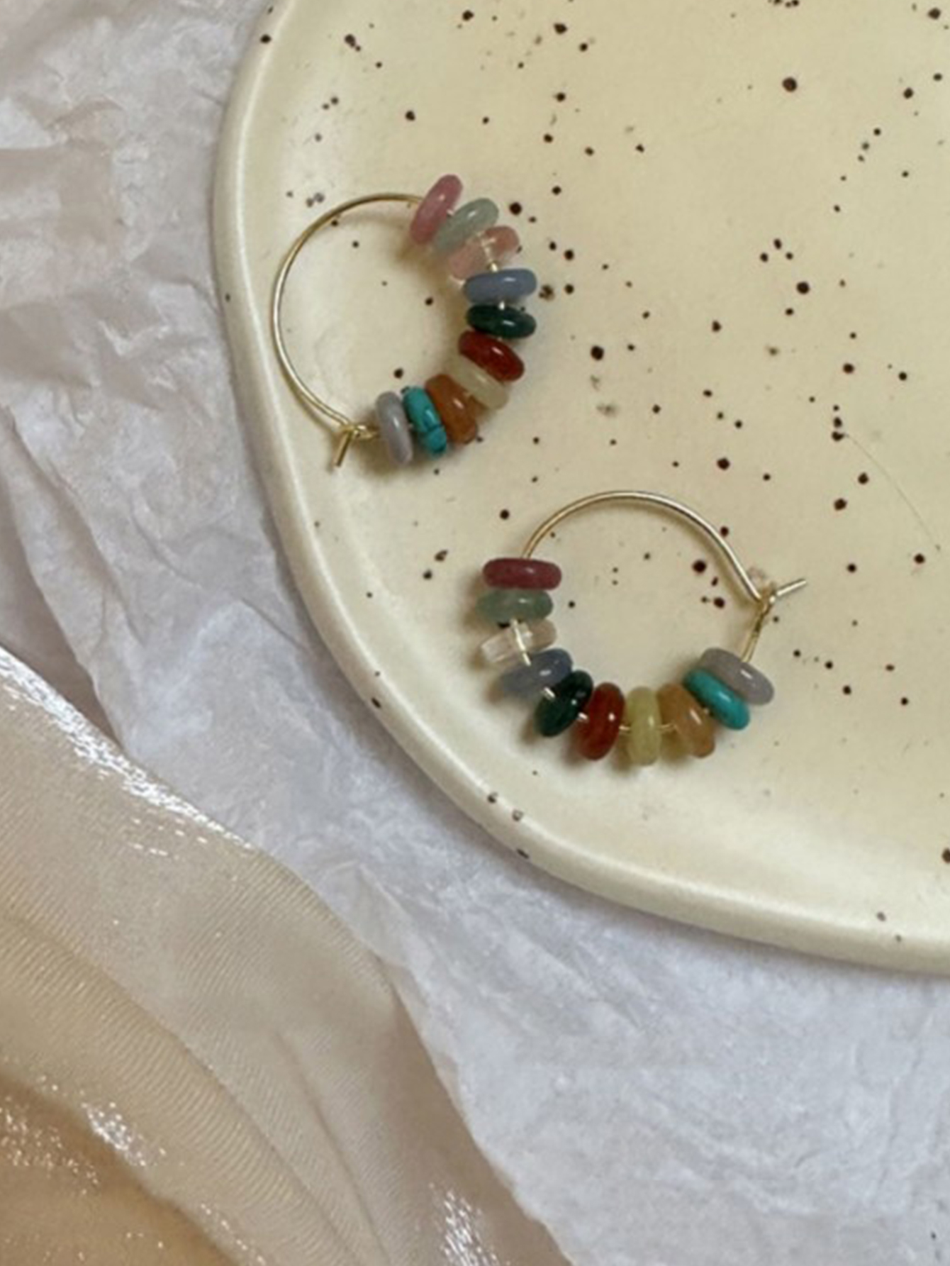 1 Paar Französische Art Einfacher Stil Runden Perlen Legierung Ohrringe display picture 3