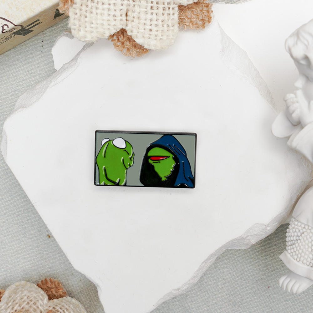 Cute Funny Animal Frog Metal Unisex Brooches display picture 5