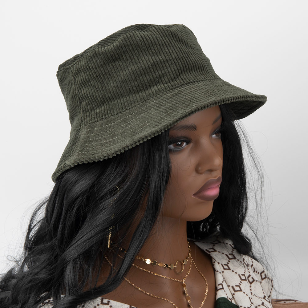 Women's Vintage Style Solid Color Big Eaves Bucket Hat display picture 12
