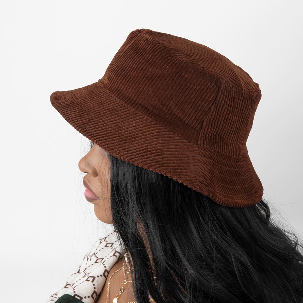 Women's Vintage Style Solid Color Big Eaves Bucket Hat display picture 14