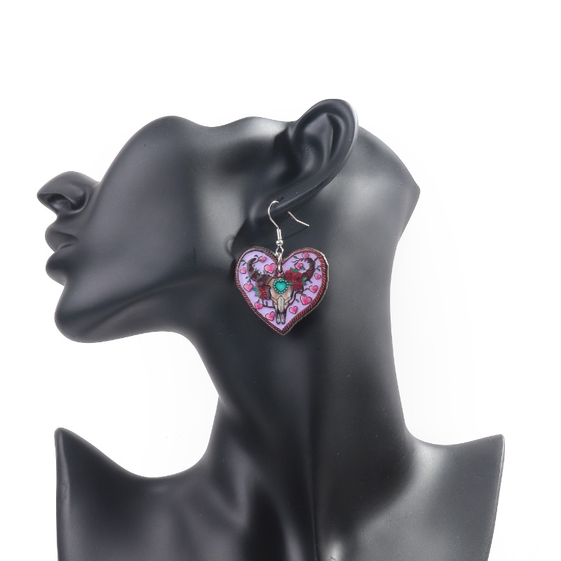 1 Pair Cute Funny Sweet Geometric Arylic Drop Earrings display picture 2