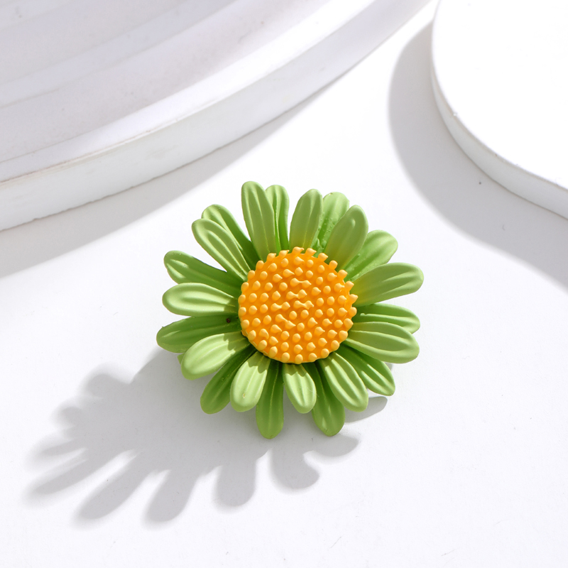 Pastoral Plant Daisy Alloy Women's Corsage Brooches Collar Pin display picture 2