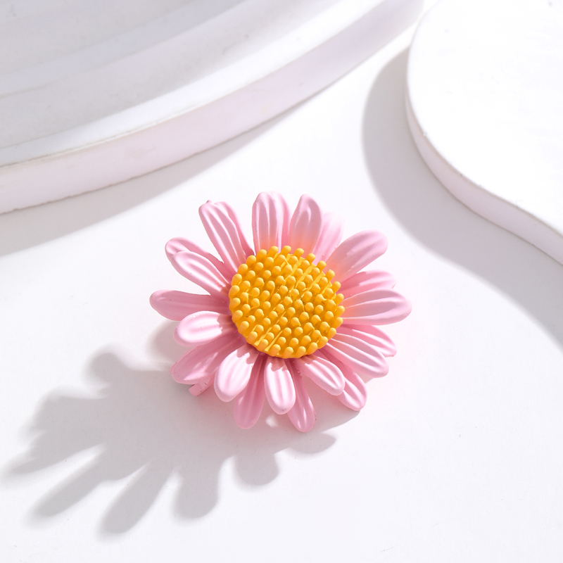 Pastoral Plant Daisy Alloy Women's Corsage Brooches Collar Pin display picture 6