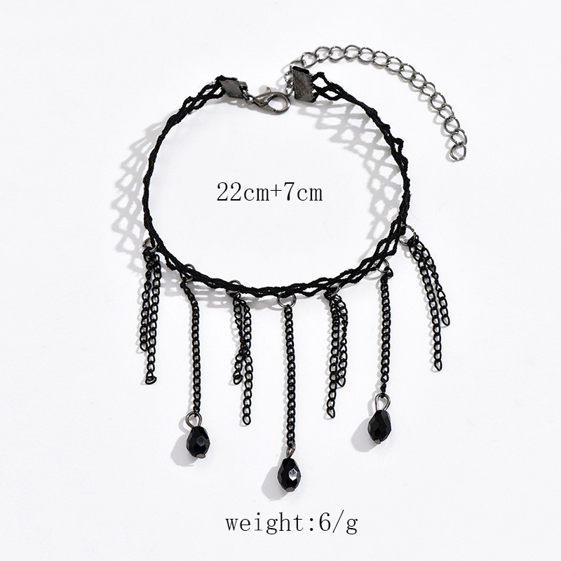 Simple Style Tassel Alloy Women's Anklet display picture 2