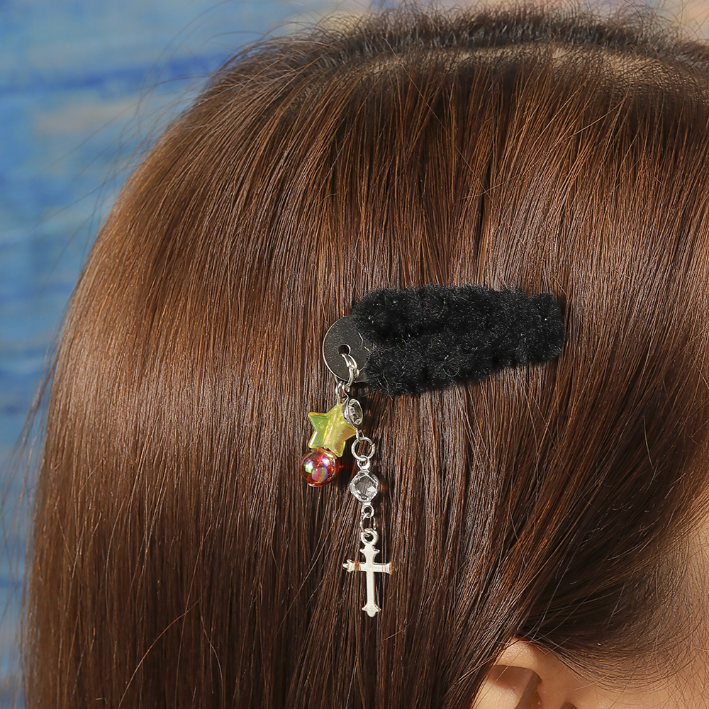 Women's Cute Pentagram Flower Butterfly Alloy Hair Clip display picture 6