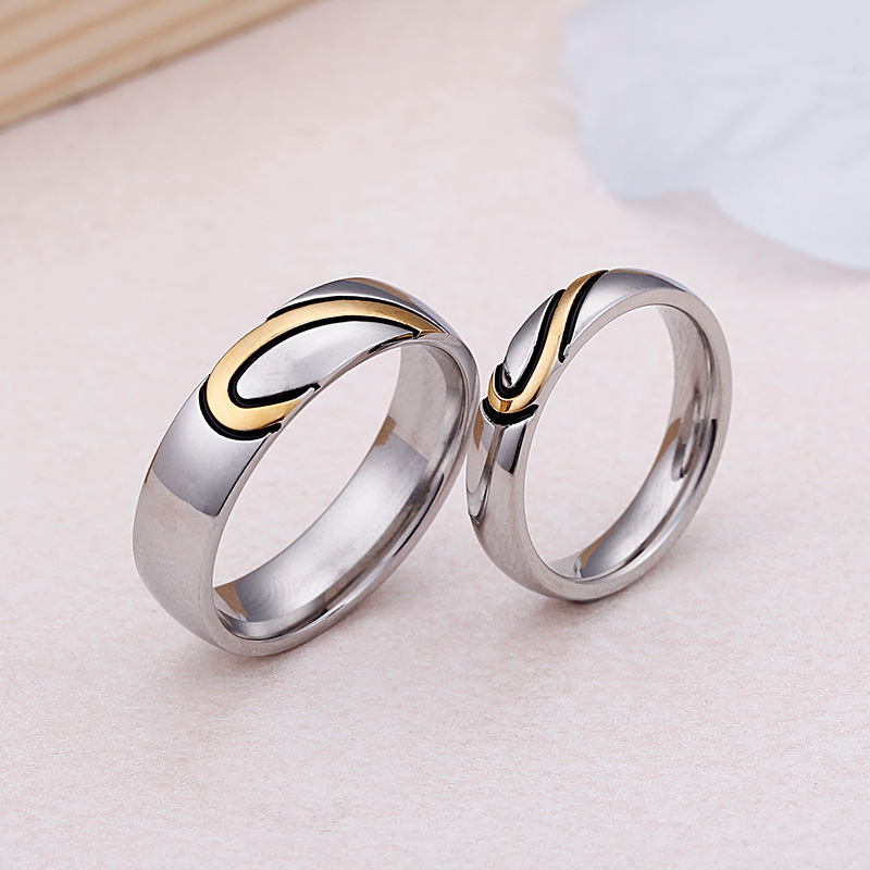 Ig Style Heart Shape Titanium Steel Rings display picture 7