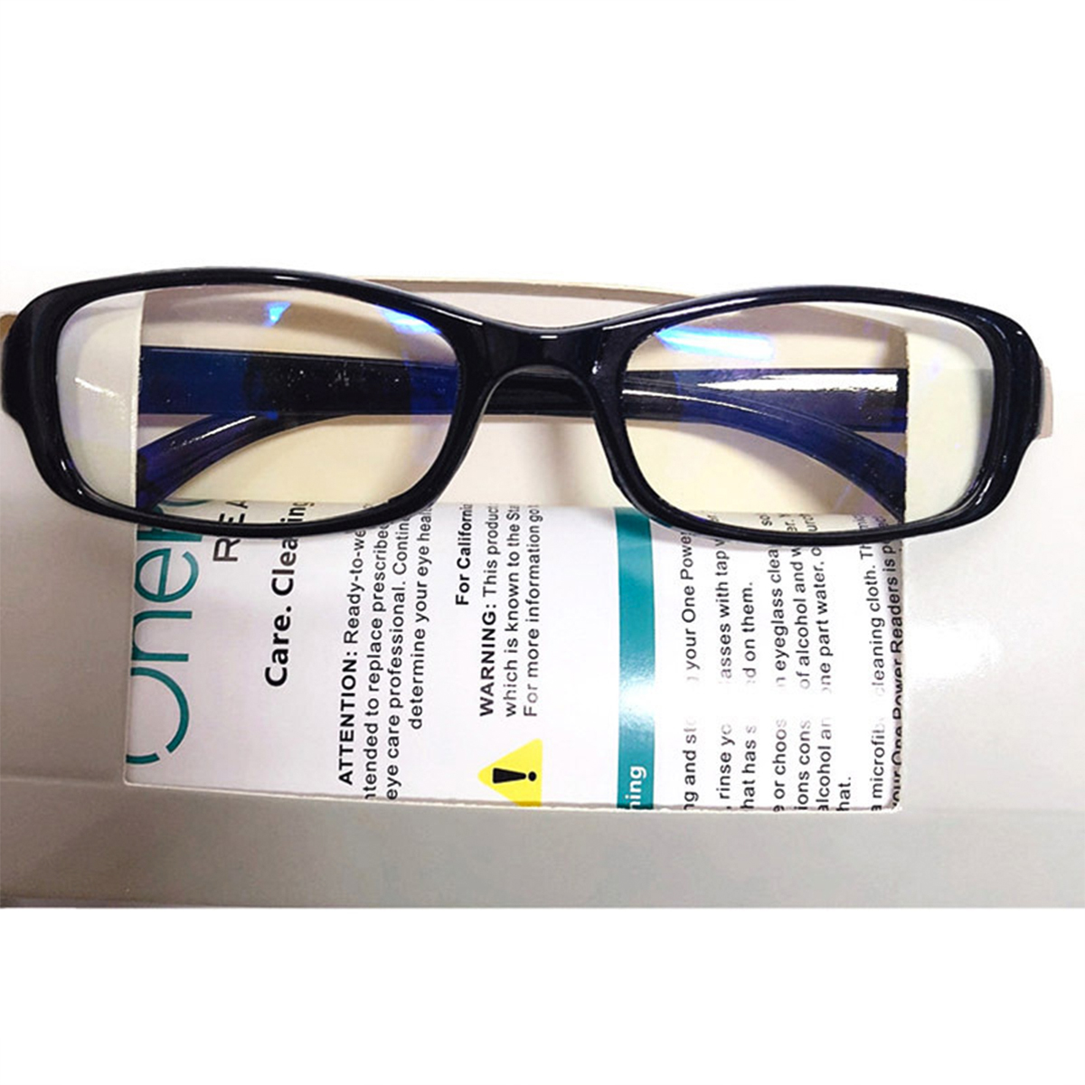 Simple Style Geometric Resin Square Full Frame Optical Glasses display picture 4