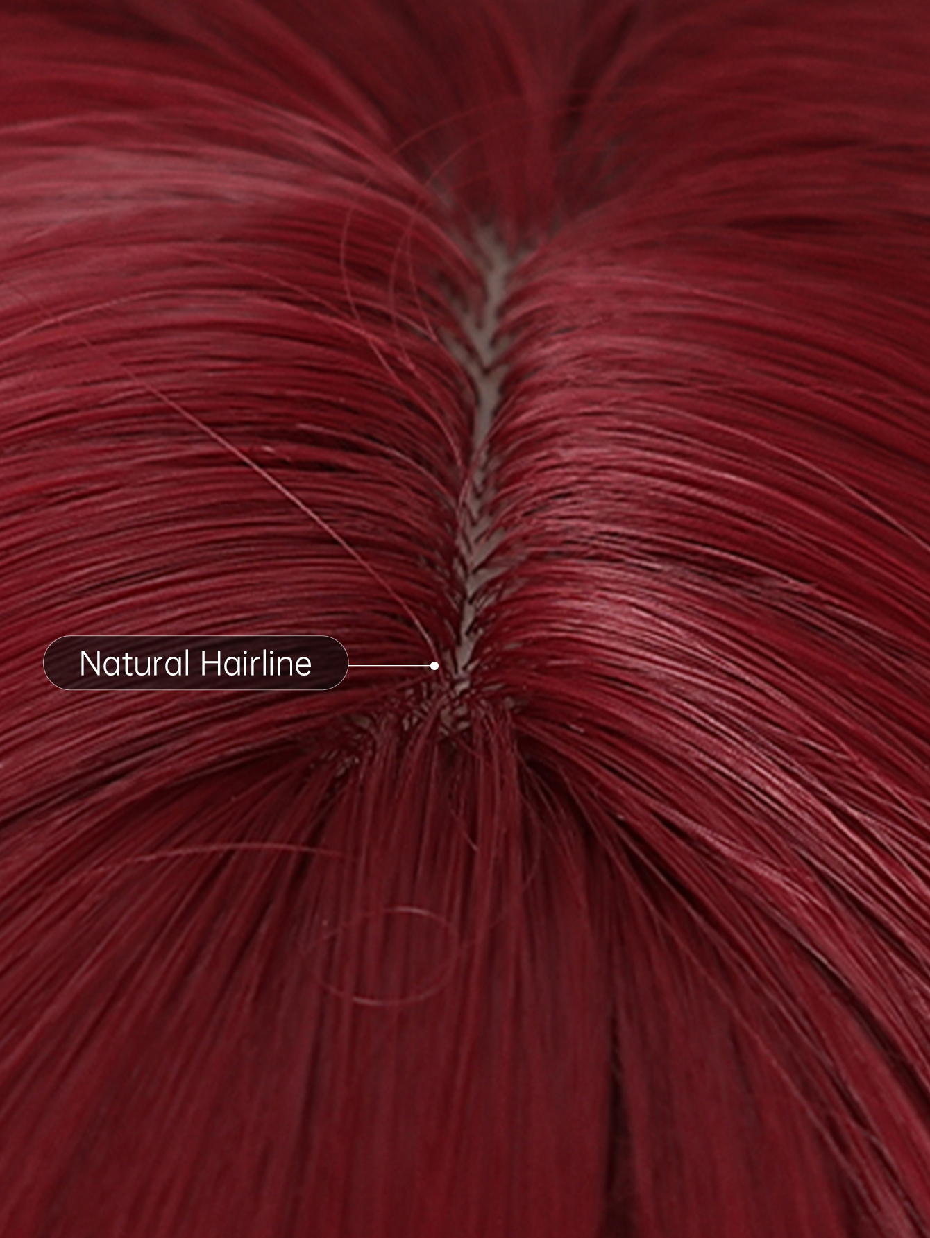 Frau Einfacher Stil Weiß Rot Lässig Chemische Faser Knalleffekte Langes Lockiges Haar Perückennetz display picture 11