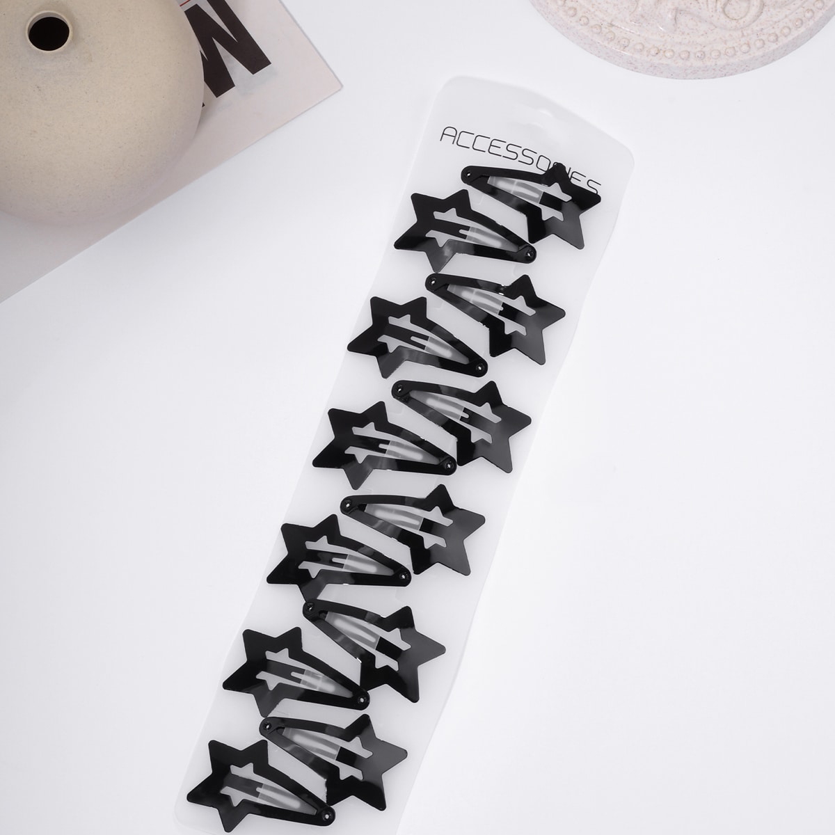 Women's Basic Star Alloy Hair Clip display picture 1
