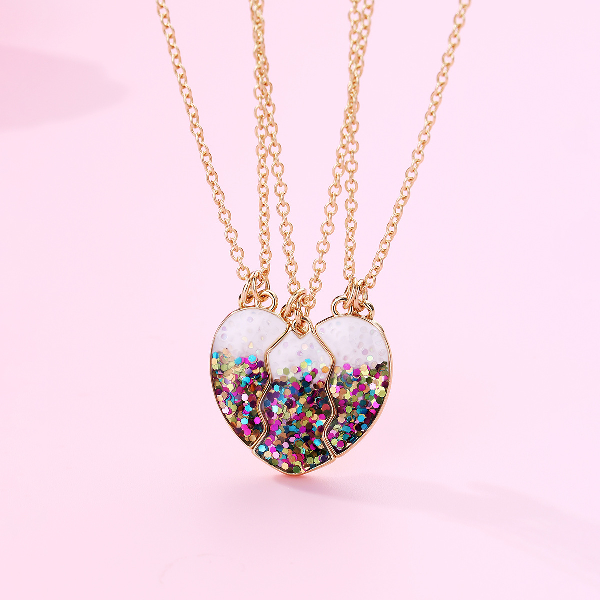 Casual Cute Star Heart Shape Alloy Kid's Pendant Necklace display picture 21