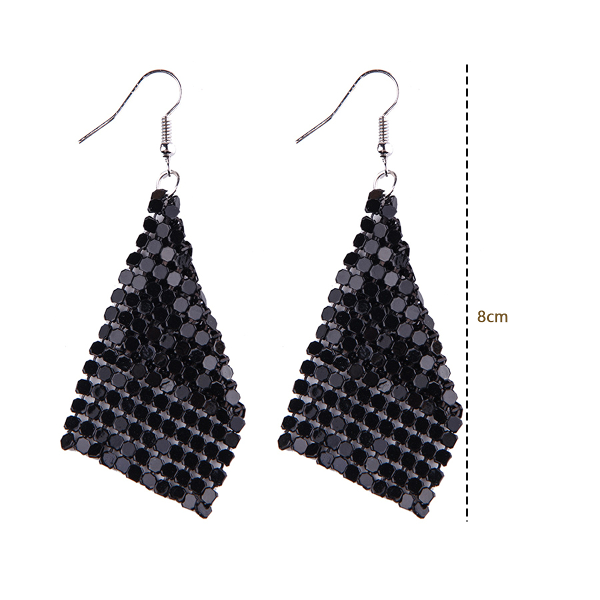 1 Pair Sexy Geometric Plating Alloy Drop Earrings display picture 3