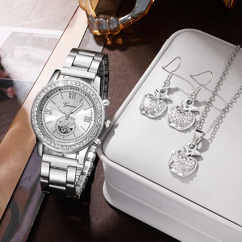 Elegant Cute Luxurious Solid Color Folding Buckle Quartz Women's Watches display picture 15