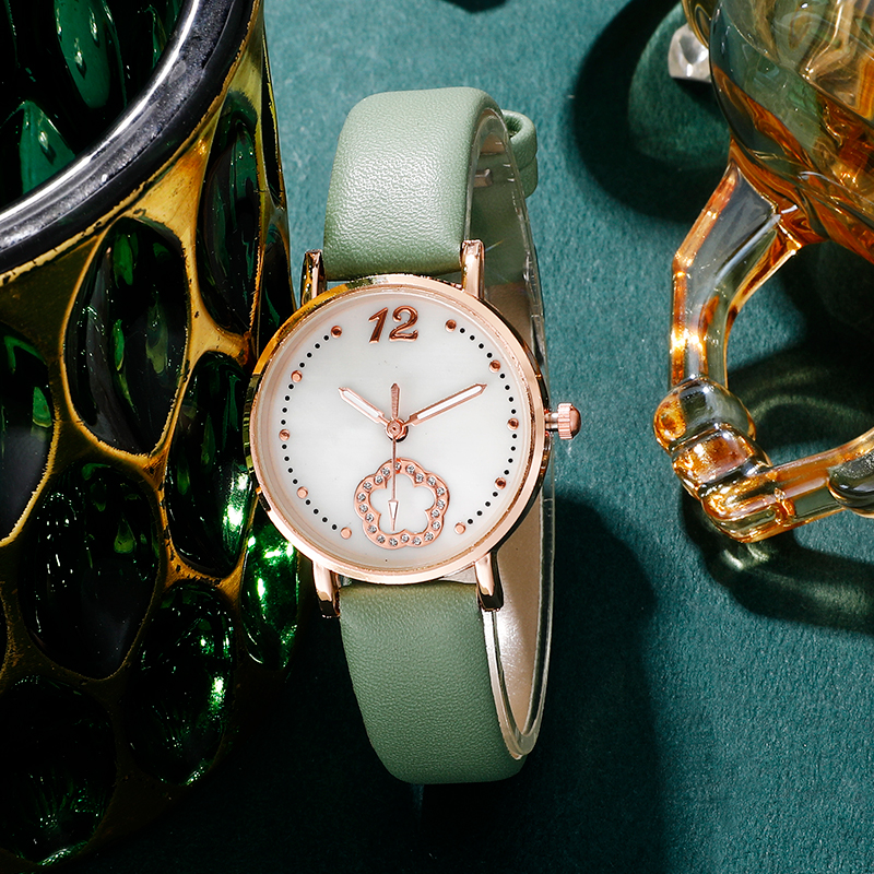 Elegante Lindo Lujoso Bloque De Color Hebilla Cuarzo Relojes De Mujer display picture 21