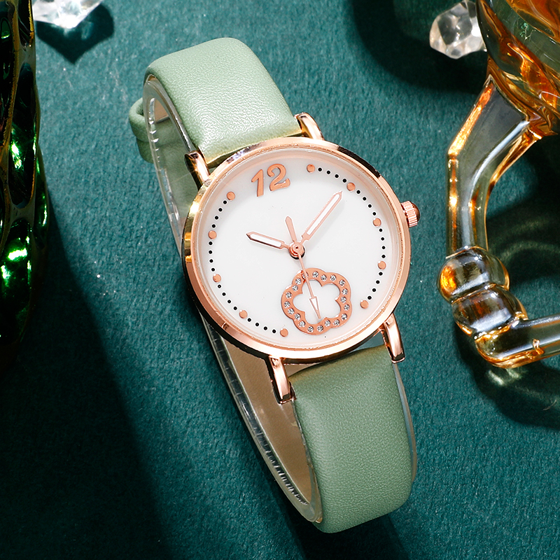 Elegant Süß Luxuriös Farbblock Schnalle Quarz Frauen Uhren display picture 22