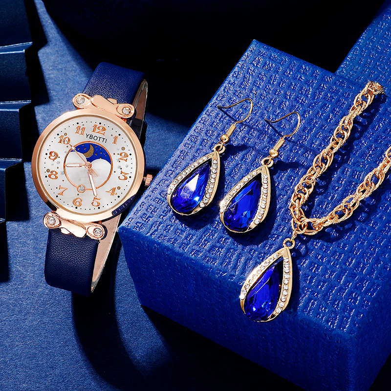 Elegant Süß Luxuriös Farbblock Schnalle Quarz Frauen Uhren display picture 14