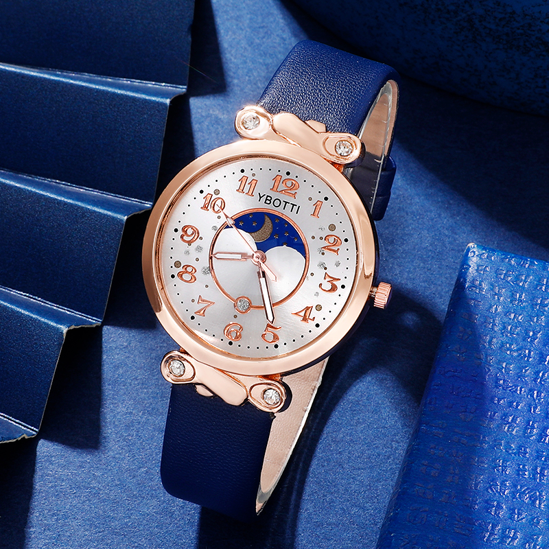 Elegant Süß Luxuriös Farbblock Schnalle Quarz Frauen Uhren display picture 16
