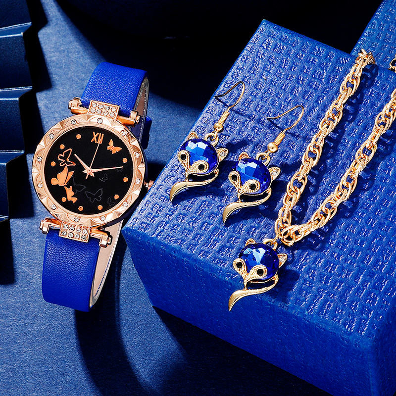 Elegant Cute Luxurious Color Block Buckle Quartz Women's Watches display picture 8