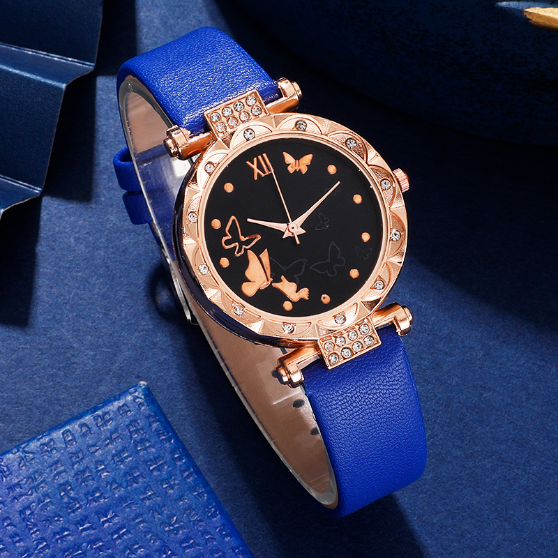 Elegant Süß Luxuriös Farbblock Schnalle Quarz Frauen Uhren display picture 10