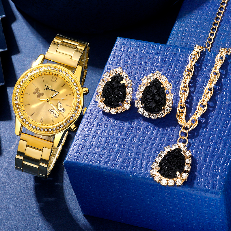 Elegant Business Solid Color Folding Buckle Quartz Women's Watches display picture 7