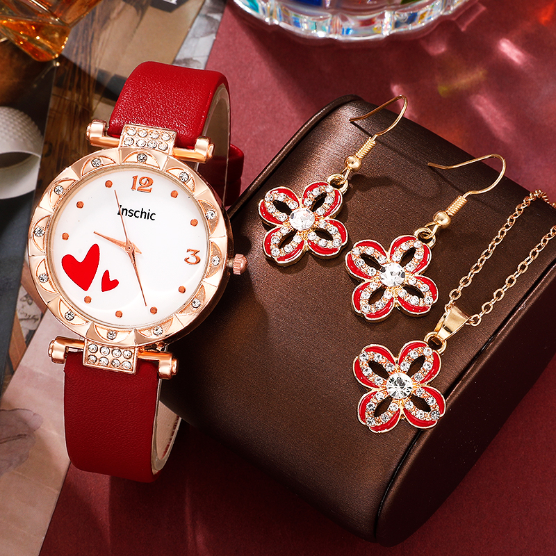 Elegant Luxurious Color Block Buckle Quartz Women's Watches display picture 7
