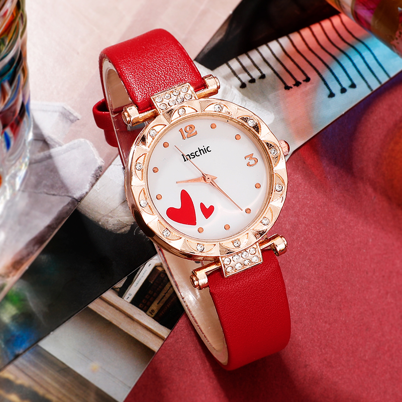 Elegant Luxurious Color Block Buckle Quartz Women's Watches display picture 9