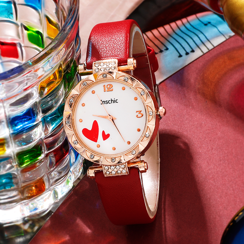 Elegant Luxurious Color Block Buckle Quartz Women's Watches display picture 8
