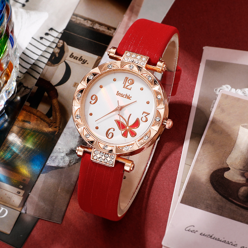 Elegant Luxuriös Farbblock Schnalle Quarz Frauen Uhren display picture 2