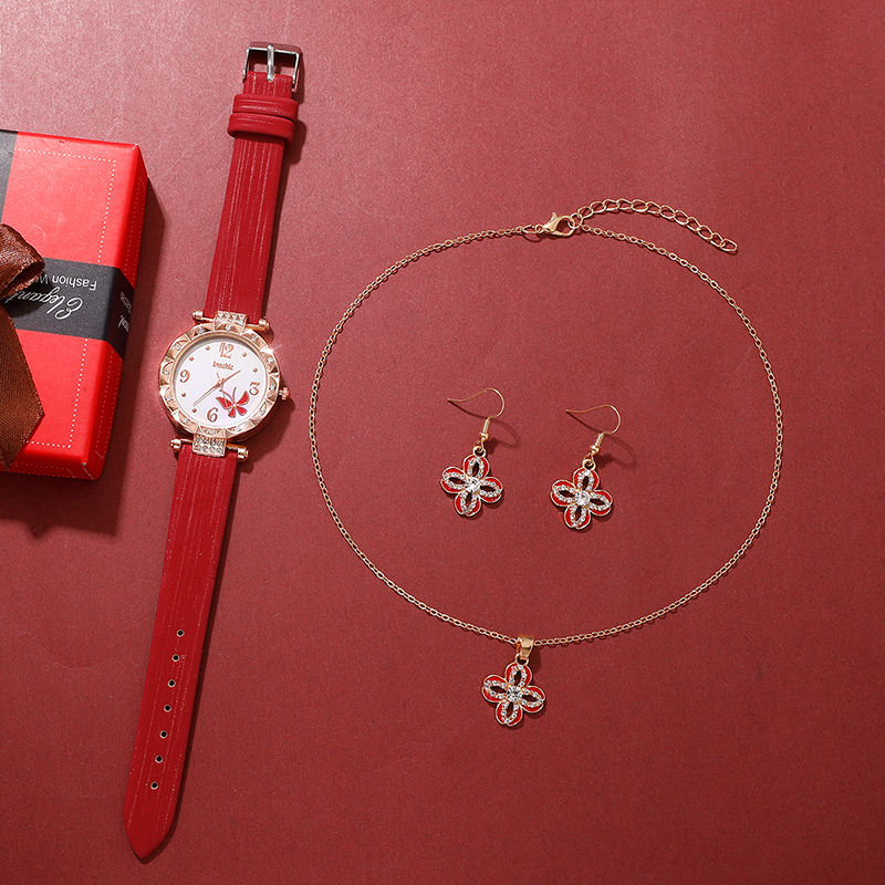 Elegant Luxurious Color Block Buckle Quartz Women's Watches display picture 5