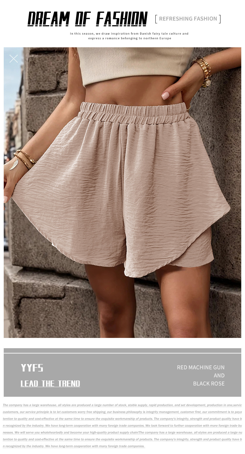 Women's Daily Casual Simple Style Solid Color Shorts Shorts display picture 1