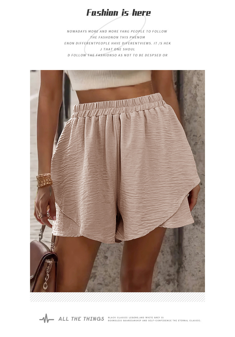 Femmes Du Quotidien Décontractée Style Simple Couleur Unie Shorts Shorts display picture 3