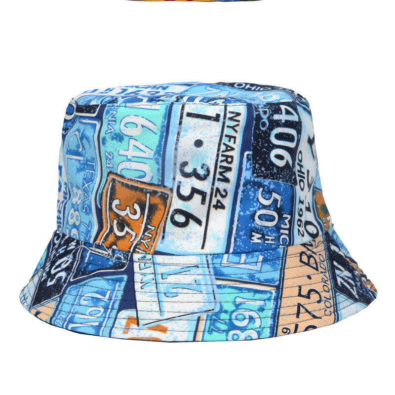 Unisex Casual Hip-hop Letter Wide Eaves Bucket Hat display picture 4