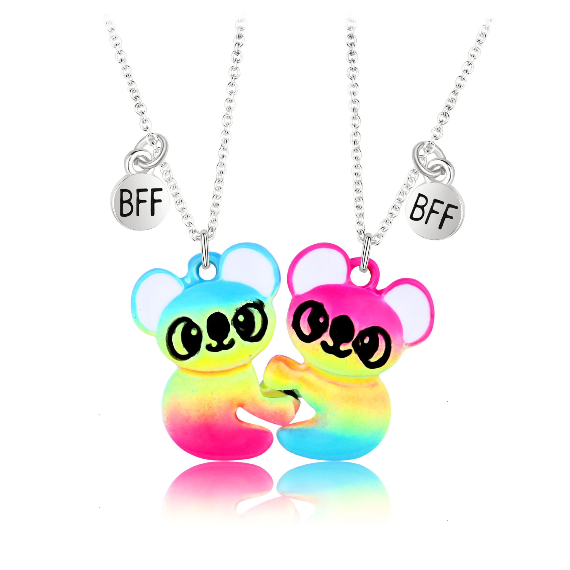 Cartoon Style Cute Animal Unicorn Alloy Girl's Pendant Necklace display picture 7