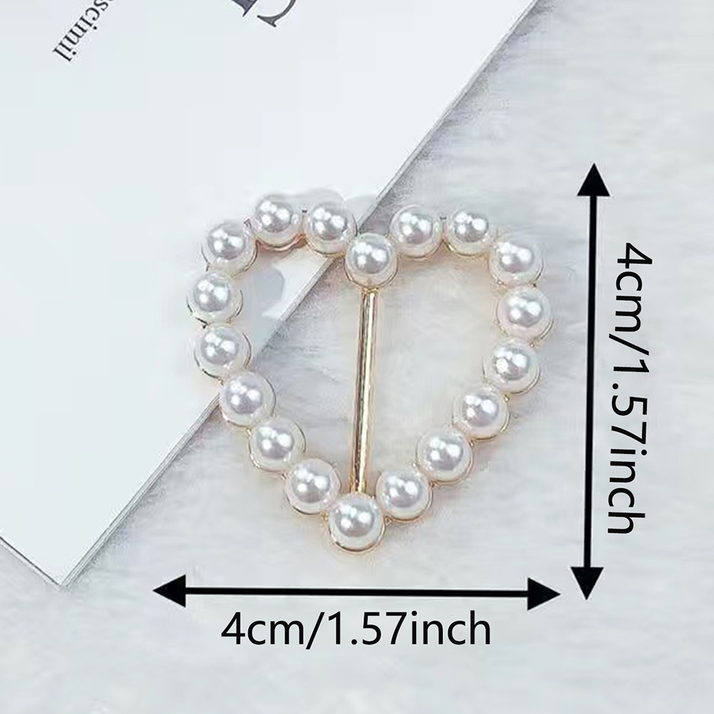 Women's Elegant Simple Style Heart Shape Alloy Resin Hollow Out Scarf Ring display picture 2