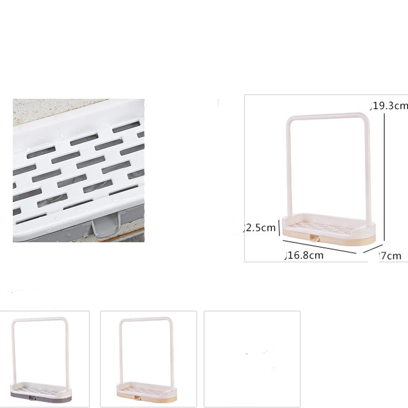 Simple Style Irregular Plastic Kitchen Racks display picture 4