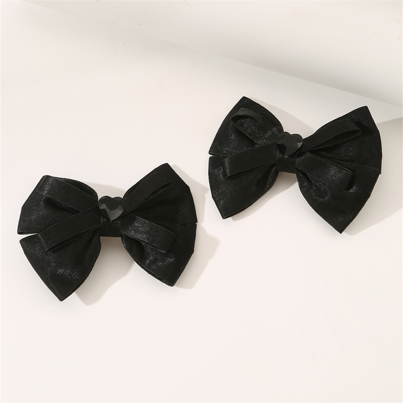 Women's Cute Sweet Bow Knot Alloy Organza Inlay Artificial Pearls Hair Clip display picture 9