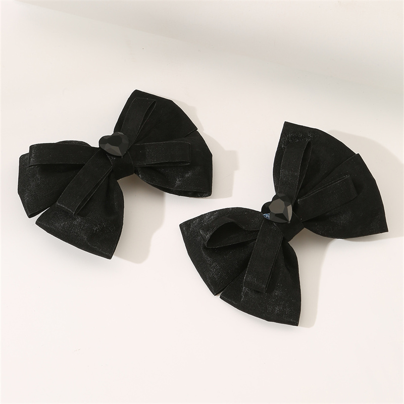 Women's Cute Sweet Bow Knot Alloy Organza Inlay Artificial Pearls Hair Clip display picture 10