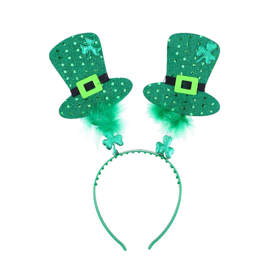 St. Patrick Classic Style Color Block Plastic Party Carnival Costume Props display picture 6