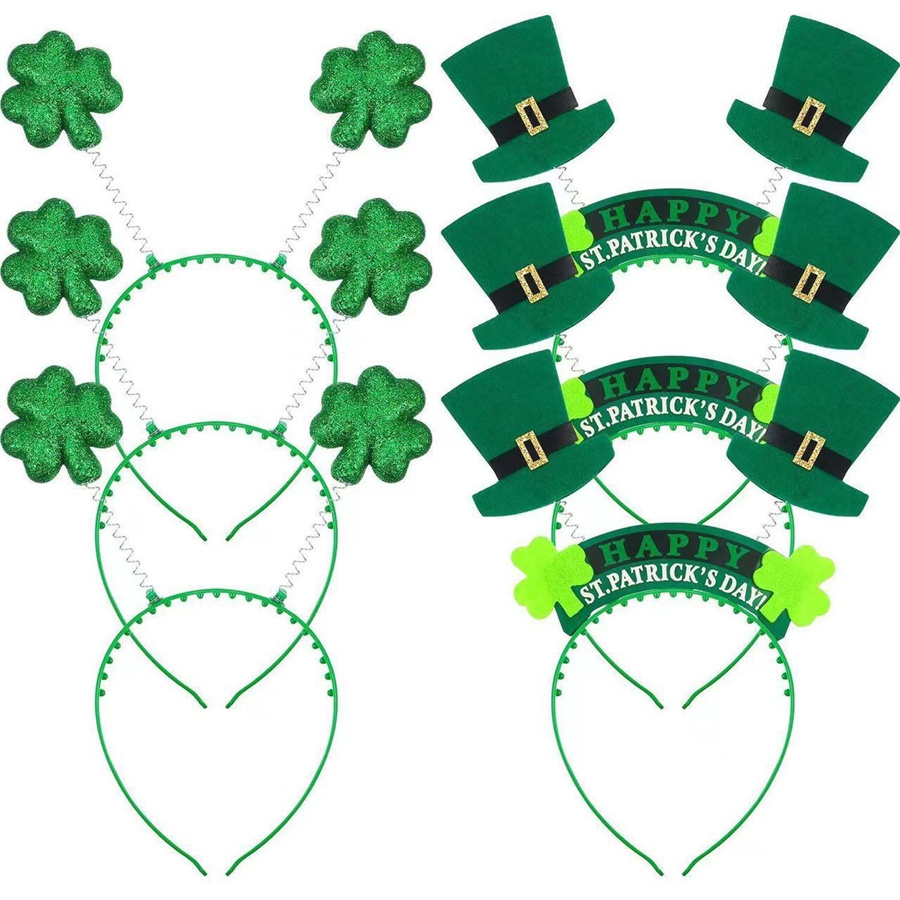 St. Patrick Classic Style Color Block Plastic Party Carnival Costume Props display picture 10