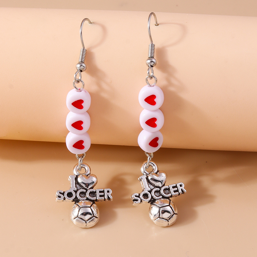 1 Pair Casual Ball Zinc Alloy Drop Earrings display picture 7