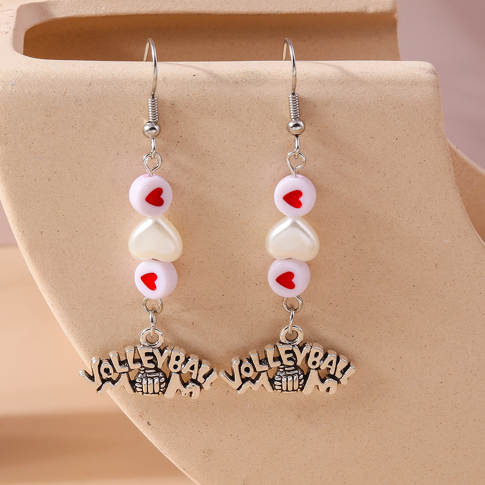 1 Pair Casual Ball Zinc Alloy Drop Earrings display picture 6
