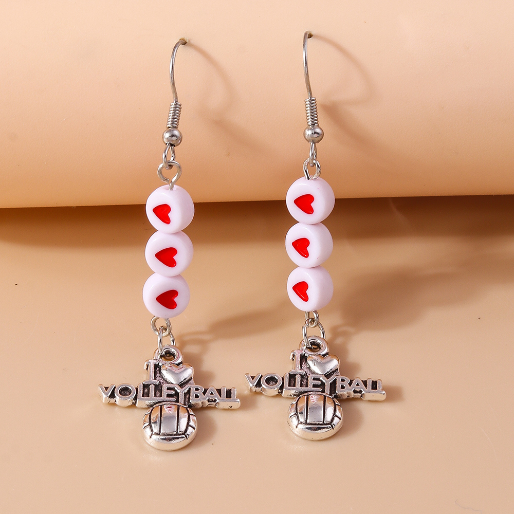 1 Pair Casual Ball Zinc Alloy Drop Earrings display picture 8
