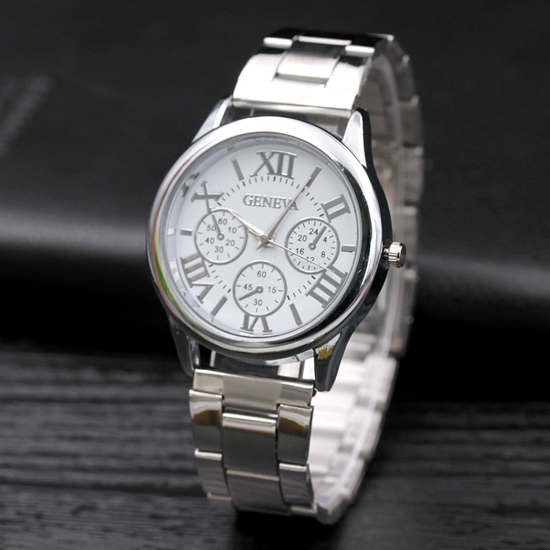 Estilo Clásico Color Sólido Hebilla Plegable Cuarzo Relojes De Mujer display picture 2