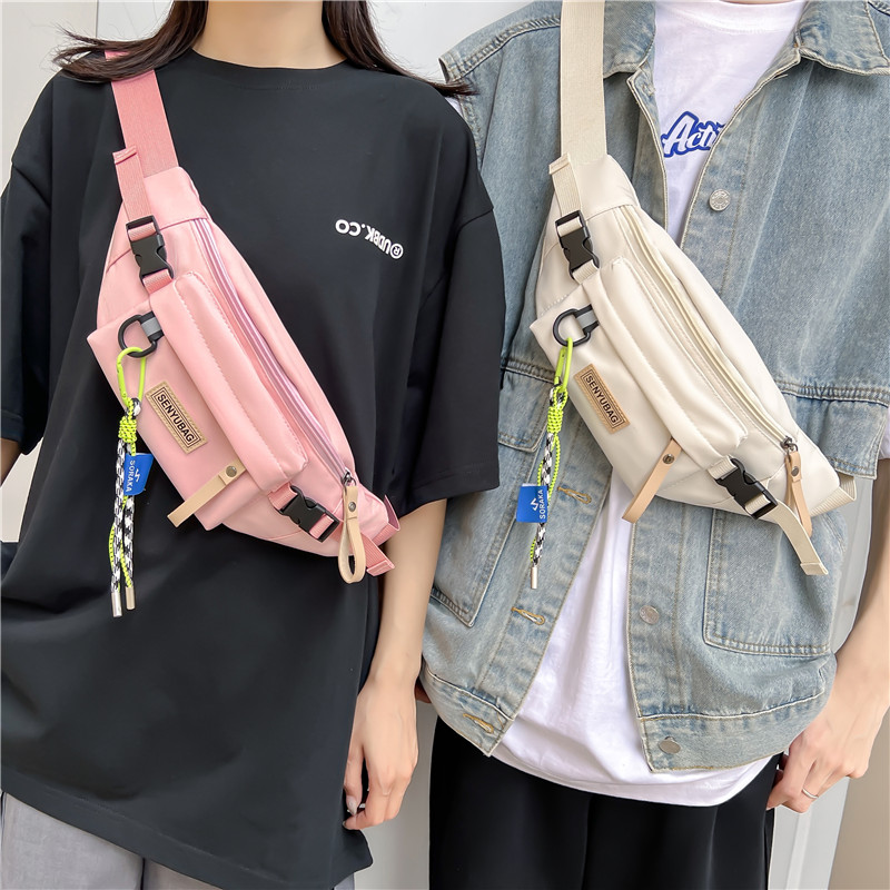 Women's Classic Style Splicing Nylon Waist Bags display picture 4