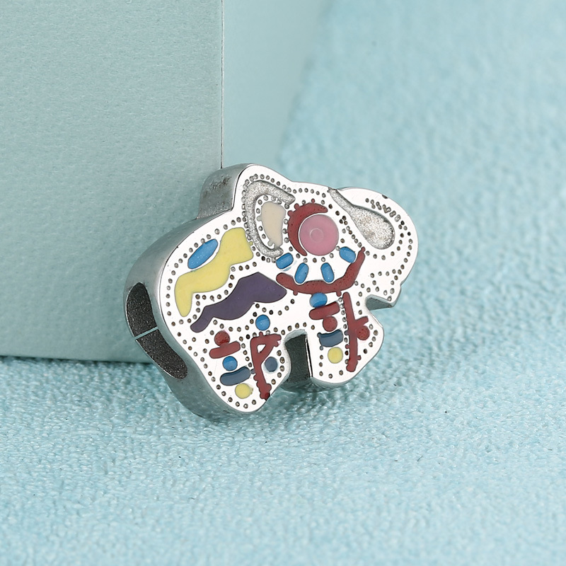Cartoon Style Elephant Stainless Steel Jewelry Accessories display picture 2