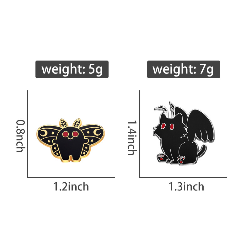 Cute Cartoon Alloy Plating Unisex Brooches display picture 1