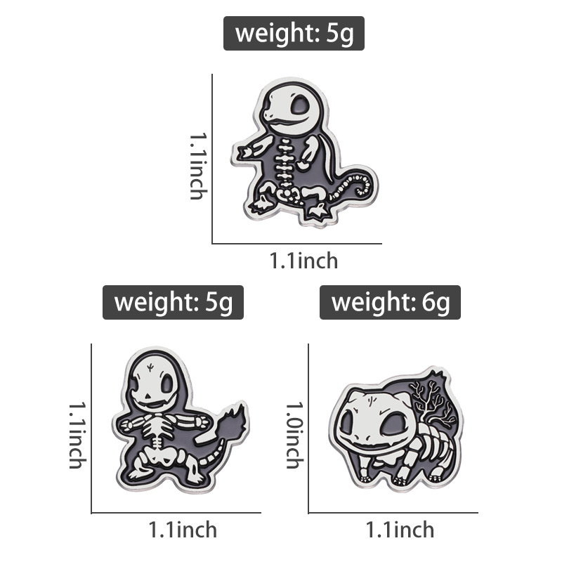 Cartoon Style Animal Alloy Plating Unisex Brooches display picture 1