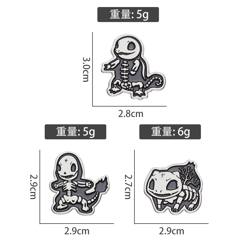 Cartoon Style Animal Alloy Plating Unisex Brooches display picture 2